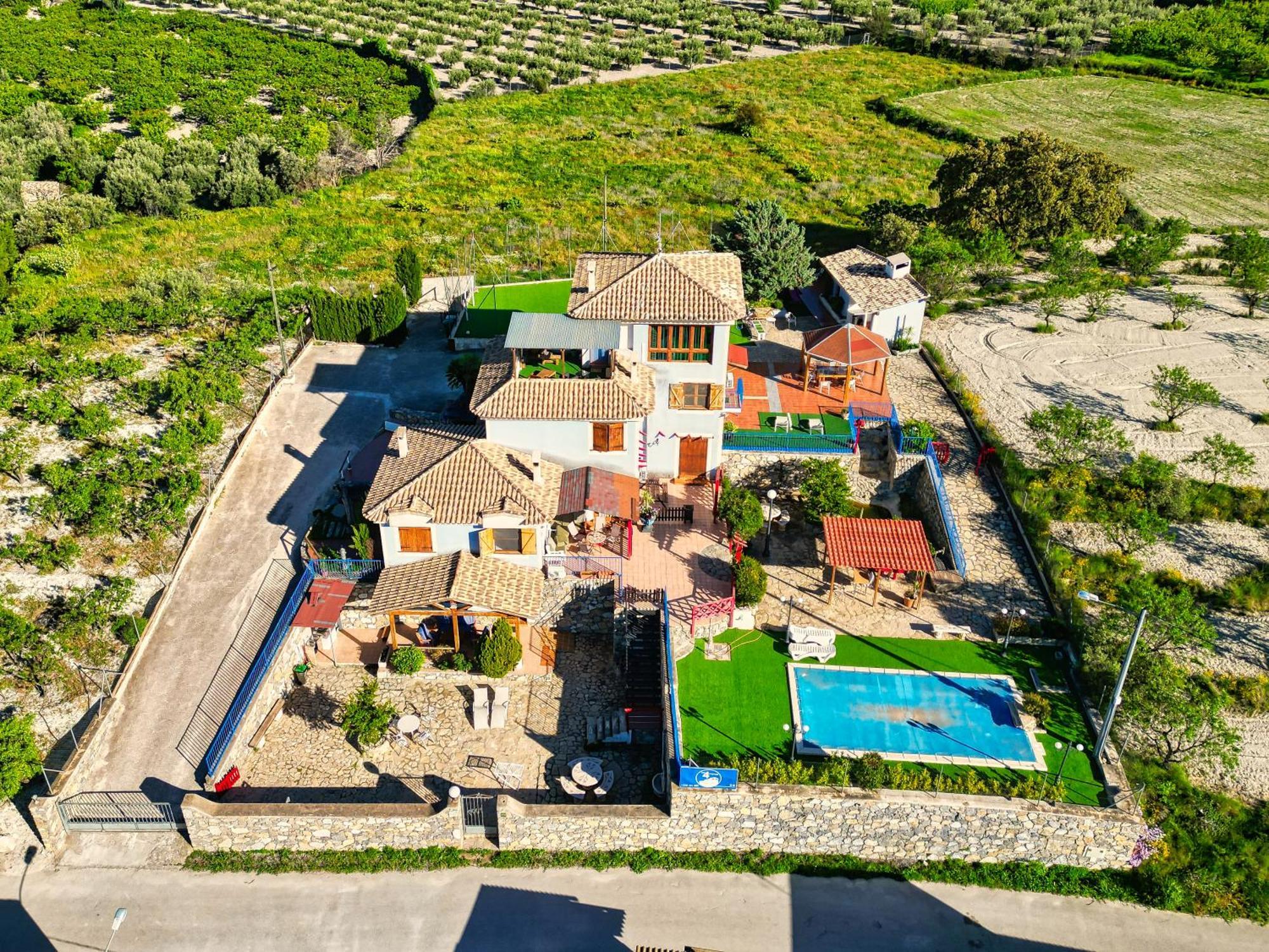 Casa Levante - Casa Rural Los Cuatro Vientos Moratalla  Buitenkant foto